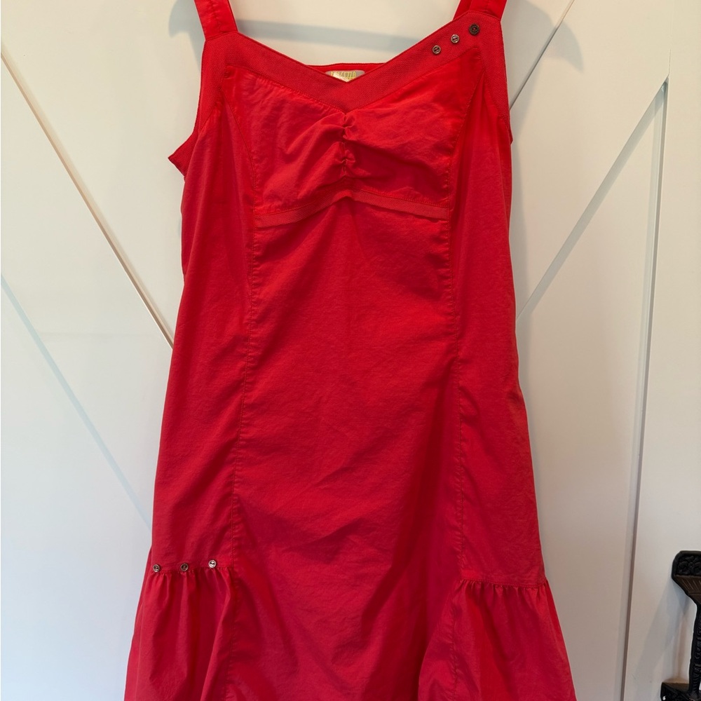 Red Midi Dress